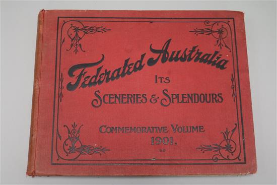 Federated Australia. A Rare and Elaborate Collection of Photographic Views,